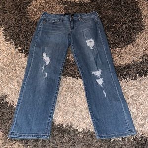 Liverpool the Crop Boyfriend Jean Size 6 inseam 25 1/2 good cond